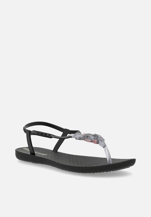 Ipanema - Class ruby stones thong - black