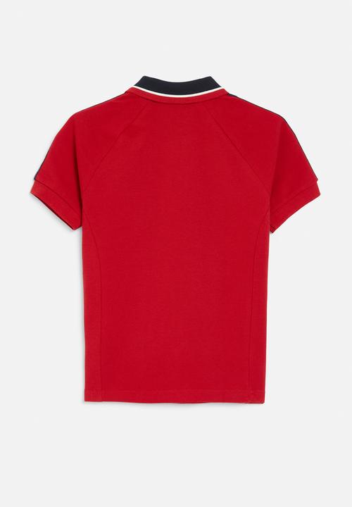 POLO - Boys jackson raglan sleeve golfer - samba red