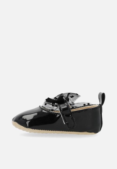 Pop Candy - Patent bow decor pumps - black