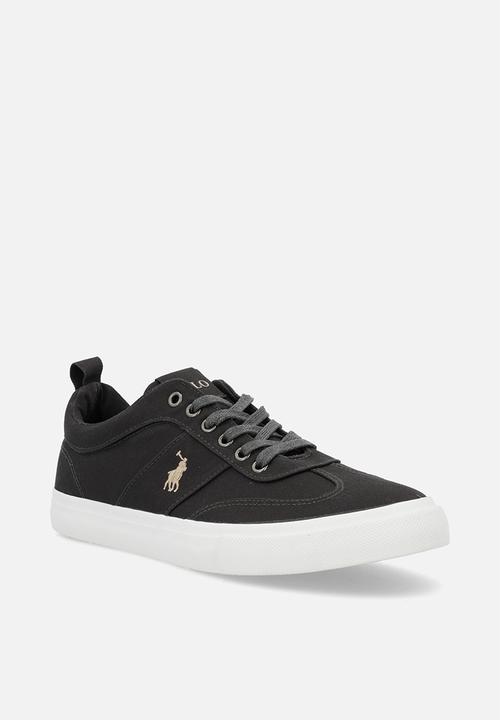 POLO - Side flash canvas sneaker - grey