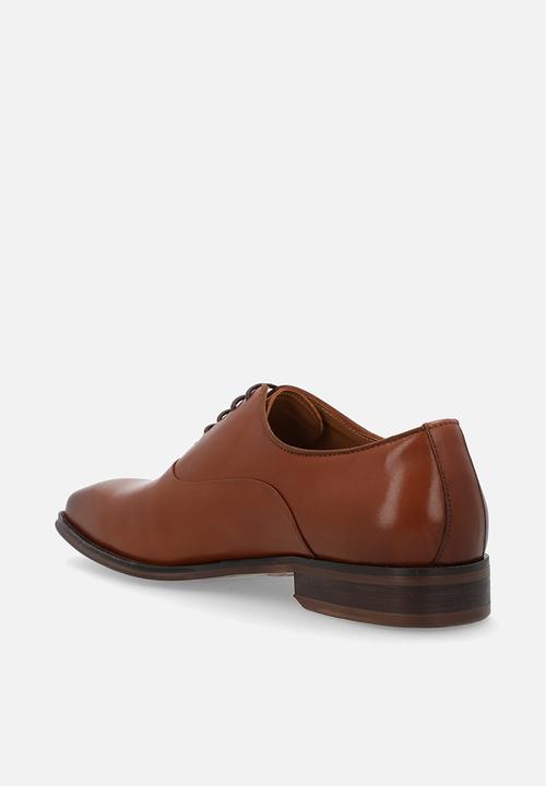 POLO - Burnished oxford lace up - brown