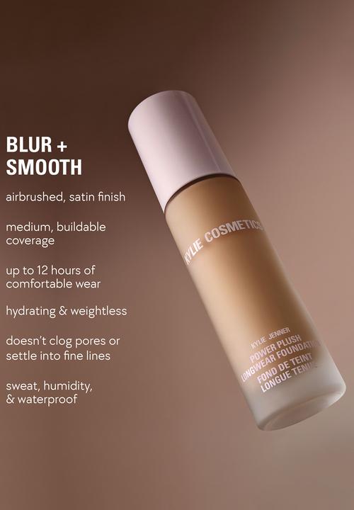 Kylie Cosmetics - Power Plush Longwear Foundation - 8W