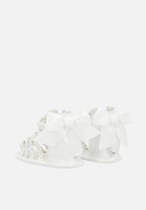 Pop Candy - Gladiator sandals-white