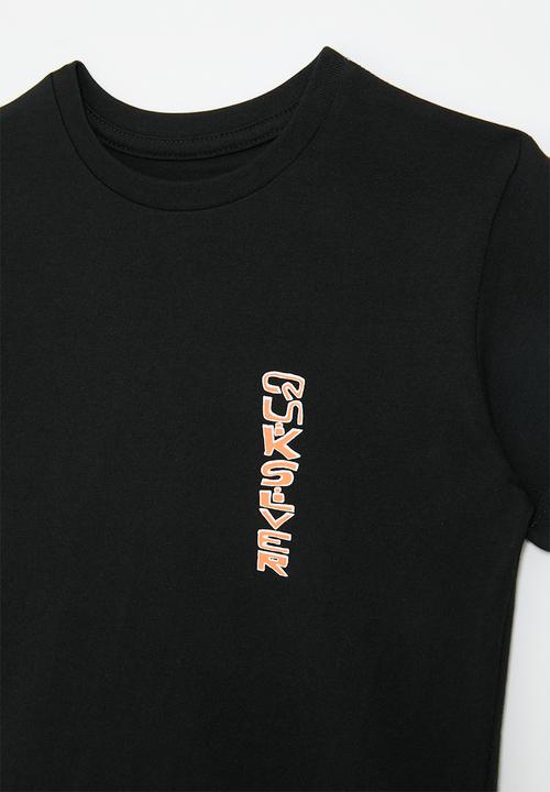 Quiksilver - Warped ss boys - black