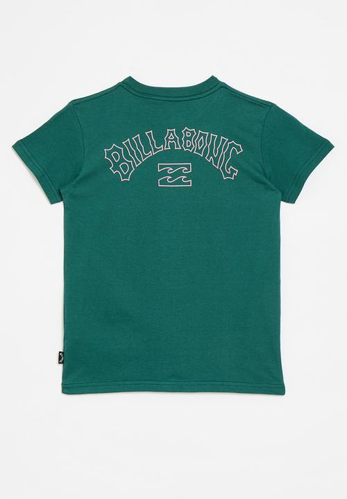 Billabong  - Arch fill short sleeve - real teal