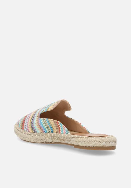 Plum - Sherrise espadrille flat - multi