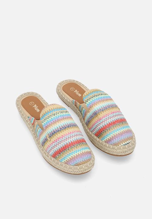 Plum - Sherrise espadrille flat - multi
