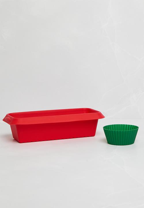 Excellent Houseware - Holly jolly baking set - multi