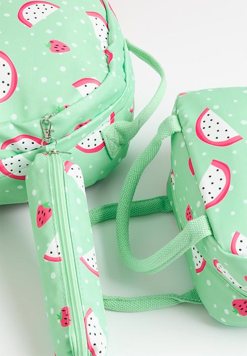 Pop Candy - 3 Piece bag set - aqua