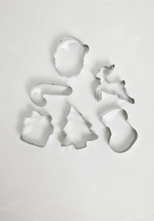H&S - Xmas Garland cookie cutter set of 6 - multi