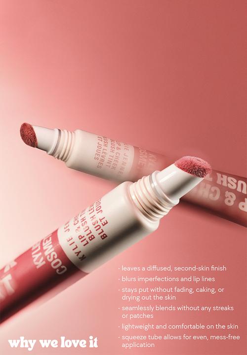 Kylie Cosmetics - Lip & Cheek Blush Tint - All Things Pink