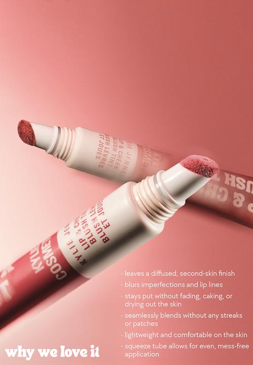 Kylie Cosmetics - Lip & Cheek Blush Tint - She's It