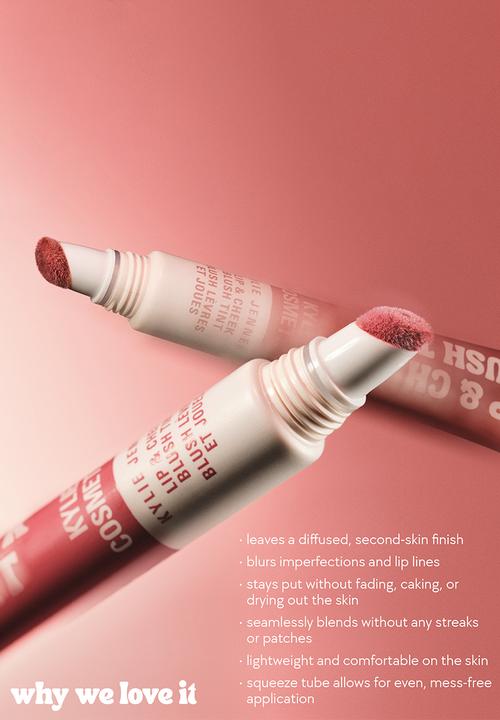 Kylie Cosmetics - Lip & Cheek Blush Tint - Pretty In Neutral