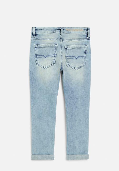 POLO - Boys malcolm slim fit jean - stone wash
