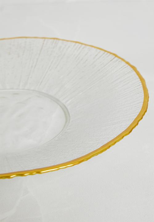 Excellent Houseware - Festive dinner plate set of 2