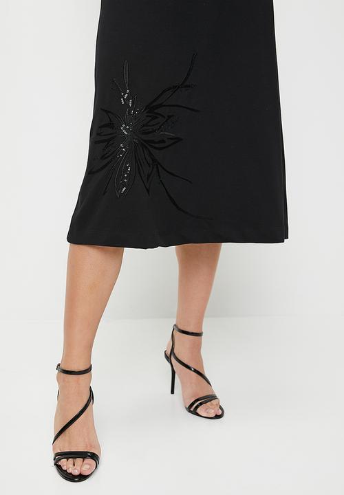 POLO - Wmn Ella Embellished Dress - Black
