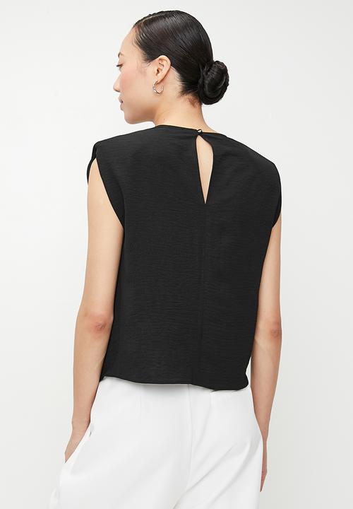 edit - Basic grown slv shell - black