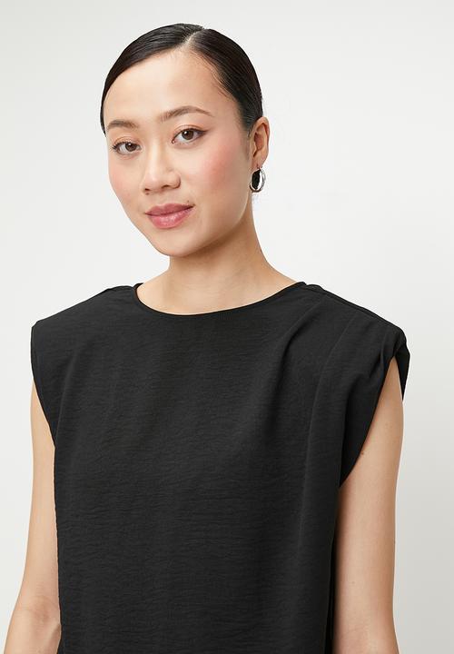 edit - Basic grown slv shell - black