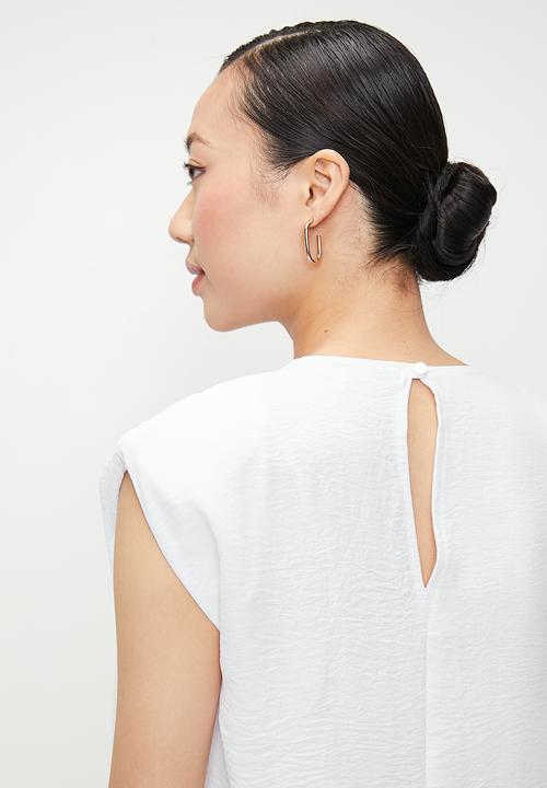 edit - Basic grown slv shell - white