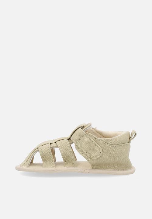 Pop Candy - Caged sandals-beige