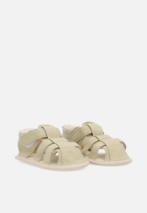 Pop Candy - Caged sandals-beige