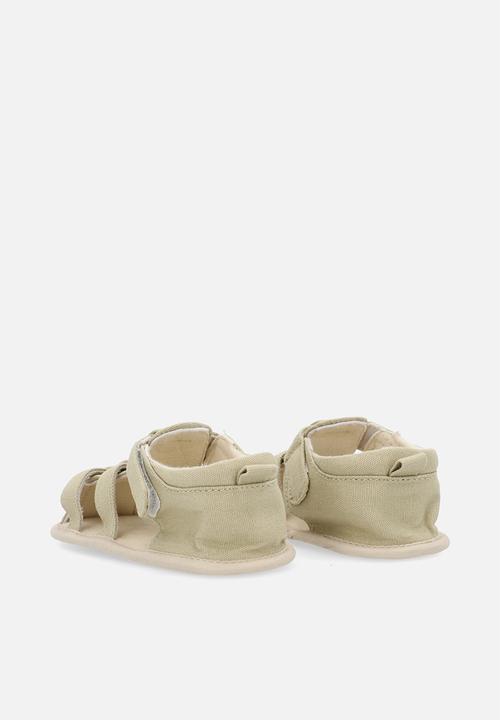 Pop Candy - Caged sandals-beige