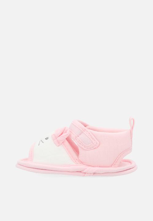 Pop Candy - Contrast sandals-pink & white