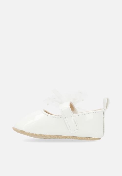 Pop Candy - Bow decor pumps - white