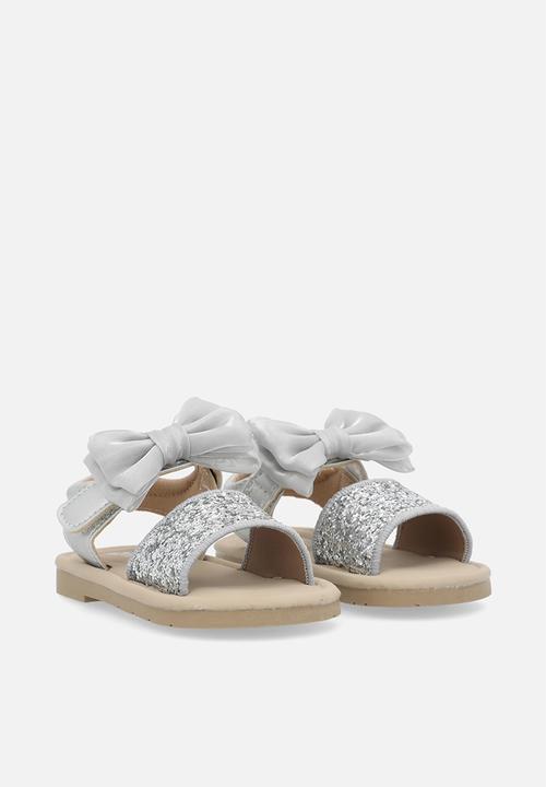 Pop Candy - Glitter sandal - silver