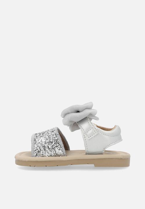 Pop Candy - Glitter sandal - silver
