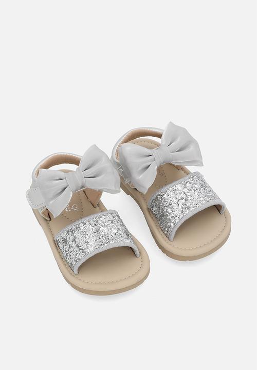 Pop Candy - Glitter sandal - silver