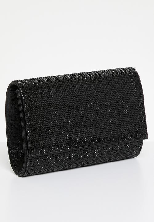MILLA - Oasis opulence clutch bag-black