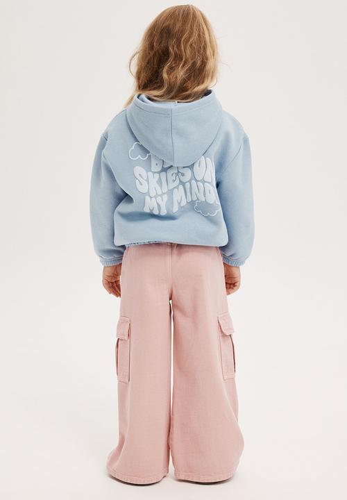 Cotton On - Kaillee wide leg pant - zephyr