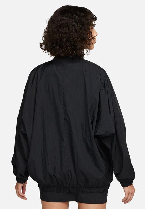 Nike - Nike Womens Essential Woven Jacket - black / white