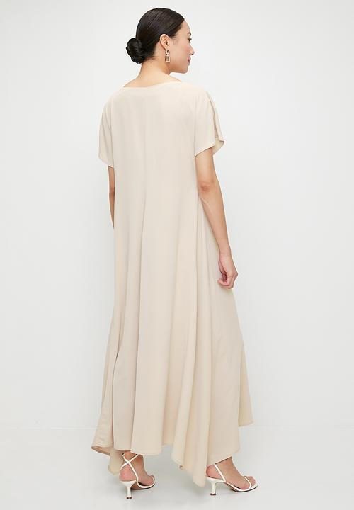 edit - Trapeze Maxi with grown on sleeve - Neutral