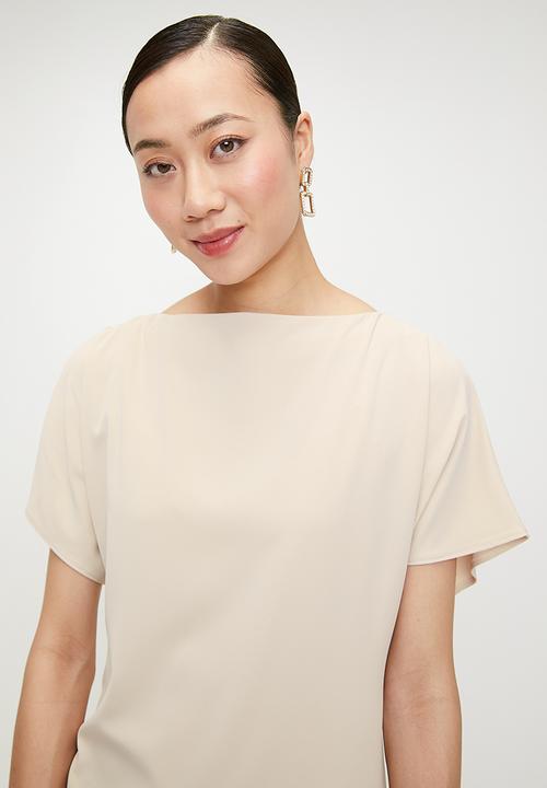 edit - Trapeze Maxi with grown on sleeve - Neutral