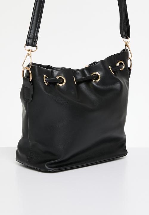 Superbalist - Tessa bucket bag - black