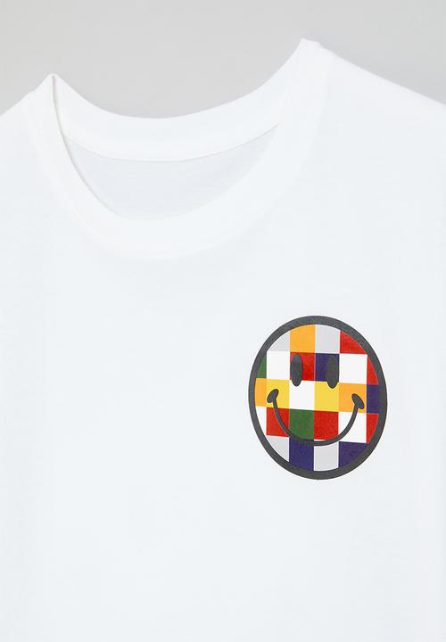 Pop Candy - Smiley print tee - multi