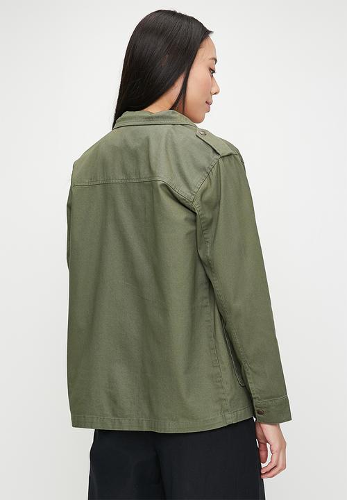 French Connection - Pocket Utility Jacket - Khaki