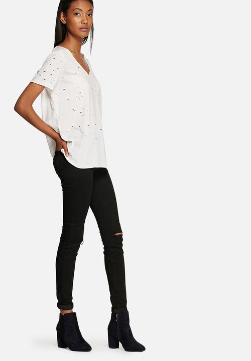Vero Moda - Tracy Bite V-neck tee