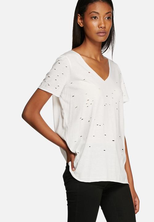 Vero Moda - Tracy Bite V-neck tee