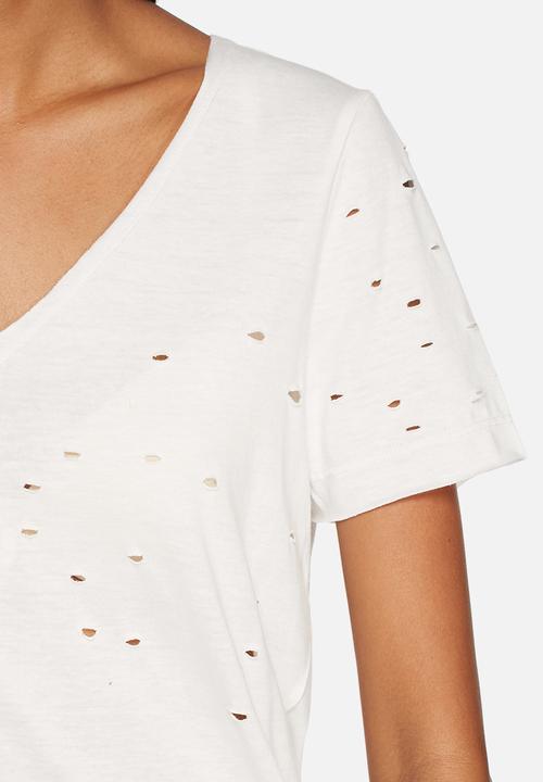 Vero Moda - Tracy Bite V-neck tee