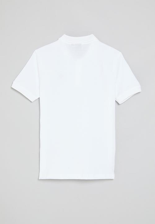 POLO - Boys austin ss golfer - white2
