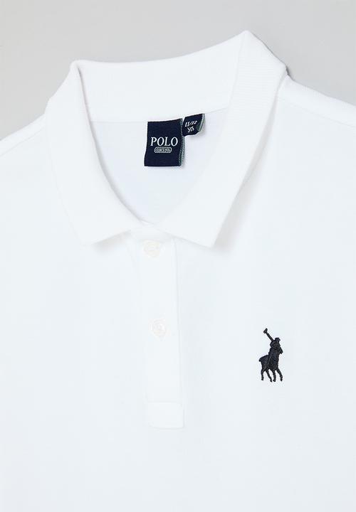 POLO - Boys austin ss golfer - white2