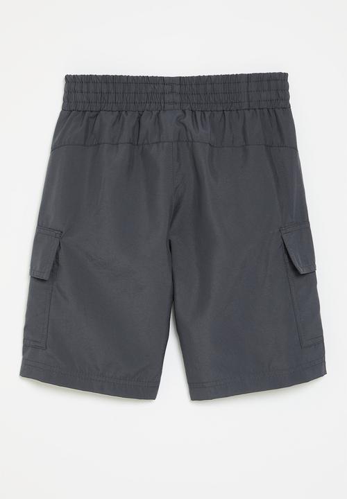 PUMA - Ess woven cargo shorts b - galactic gray