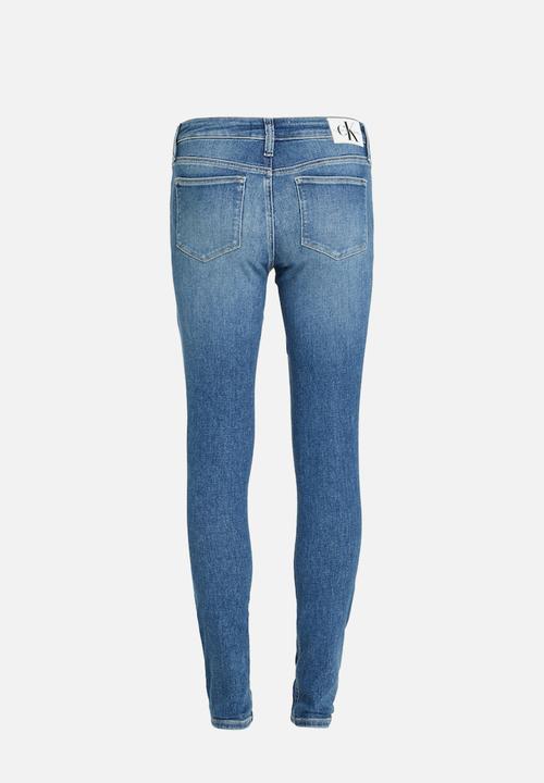 Calvin Klein - Mid rise skinny - denim medium