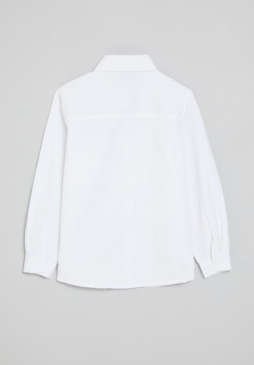 Pop Candy - Button down shirt-white