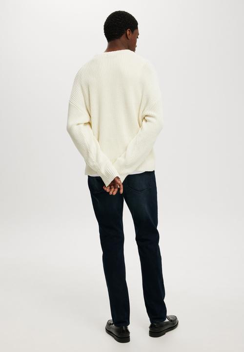 Cotton On - Relaxed tapered jean - phoenix blue
