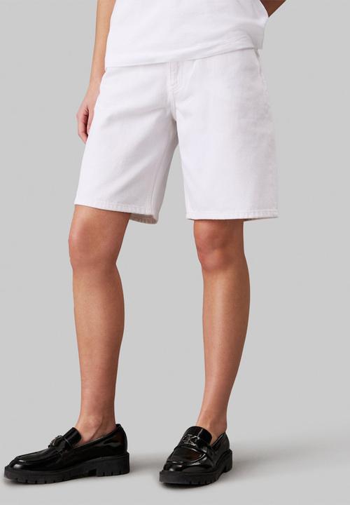 Calvin Klein - 90's Straight short - white