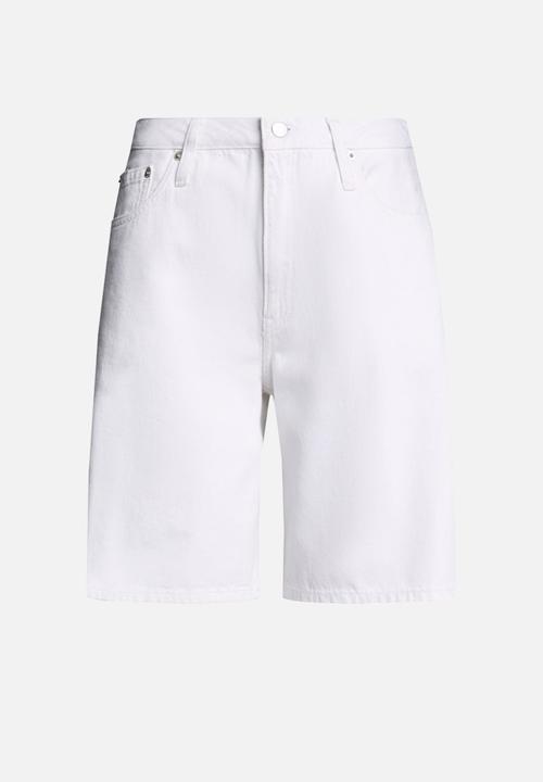 Calvin Klein - 90's Straight short - white